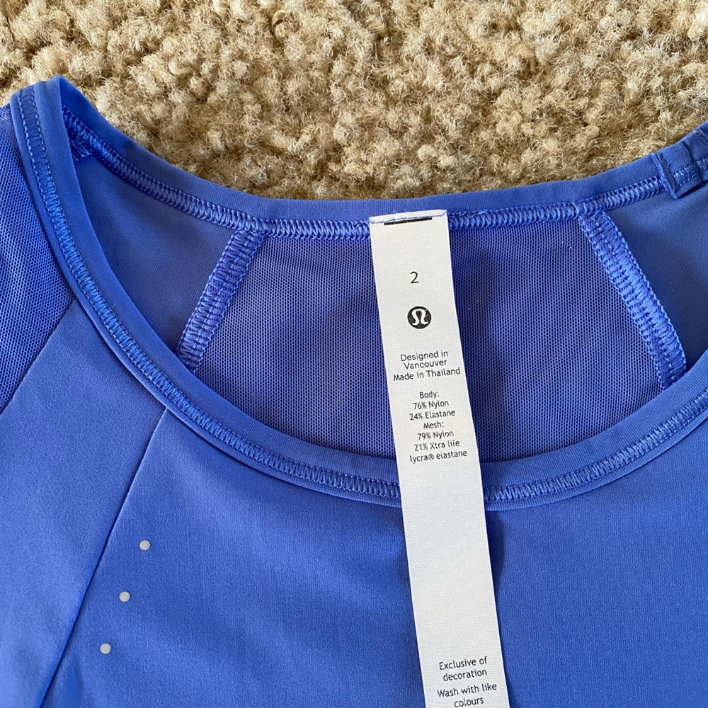 NWOT Lululemon Sculpt Cropped Tank Top
Wild Indigo - Picture 4 of 6